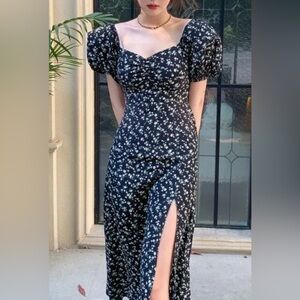 AND NOW THIS floral print dress size Small